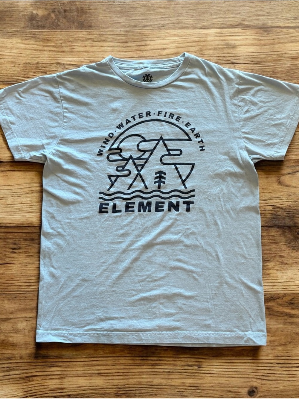 Element Men’s Light Blue Graphic Tee